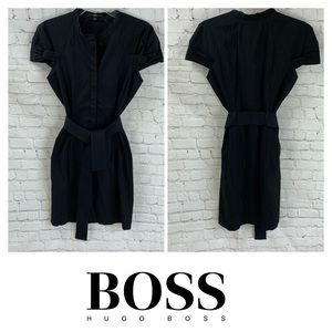 Boss Danzela Button Down Shirt Dress